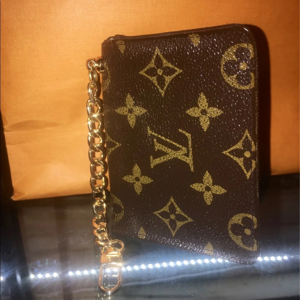 Auth Louis Vuitton Monogram Card Holder